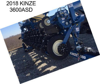 2018 KINZE 3600ASD