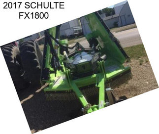 2017 SCHULTE FX1800