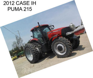 2012 CASE IH PUMA 215