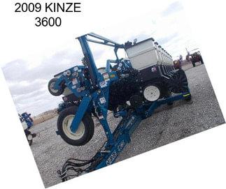 2009 KINZE 3600