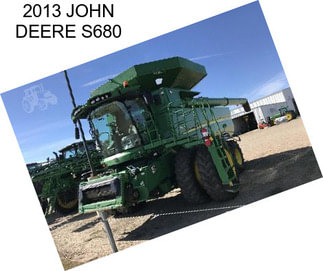 2013 JOHN DEERE S680