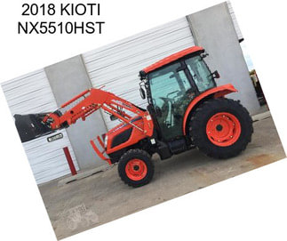 2018 KIOTI NX5510HST