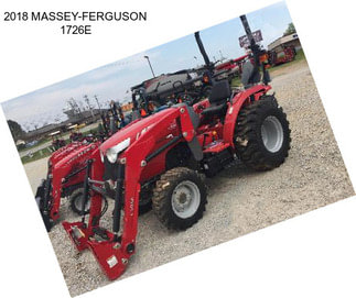 2018 MASSEY-FERGUSON 1726E