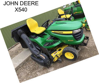 JOHN DEERE X540