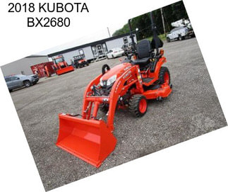 2018 KUBOTA BX2680