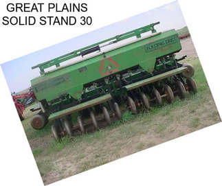 GREAT PLAINS SOLID STAND 30