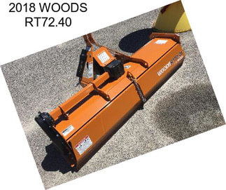 2018 WOODS RT72.40