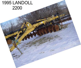 1995 LANDOLL 2200