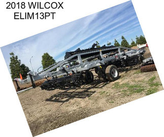 2018 WILCOX ELIM13PT