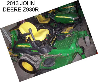 2013 JOHN DEERE Z930R