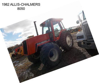 1982 ALLIS-CHALMERS 8050