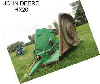 JOHN DEERE HX20