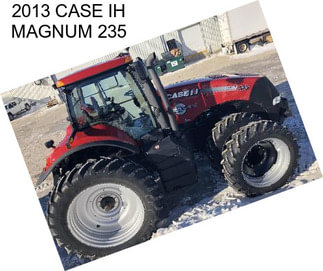 2013 CASE IH MAGNUM 235