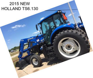 2015 NEW HOLLAND TS6.130