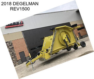 2018 DEGELMAN REV1500