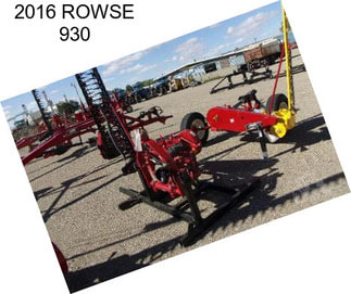 2016 ROWSE 930