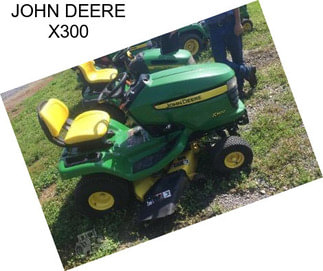 JOHN DEERE X300