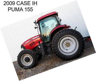 2009 CASE IH PUMA 155