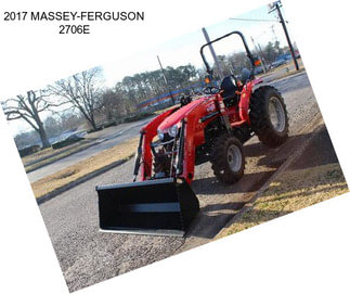 2017 MASSEY-FERGUSON 2706E