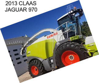 2013 CLAAS JAGUAR 970