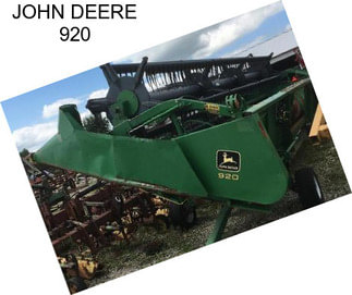 JOHN DEERE 920