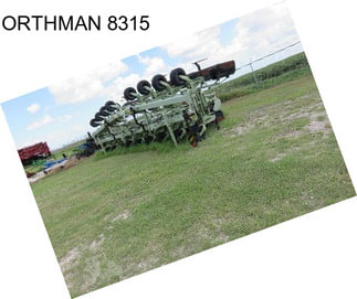 ORTHMAN 8315
