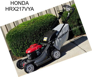 HONDA HRX217VYA