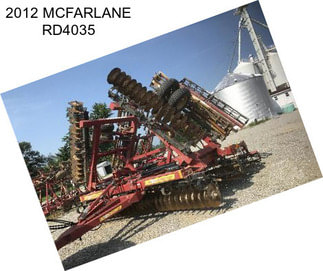 2012 MCFARLANE RD4035