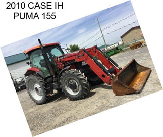 2010 CASE IH PUMA 155