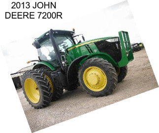 2013 JOHN DEERE 7200R