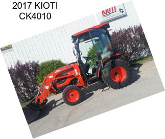 2017 KIOTI CK4010