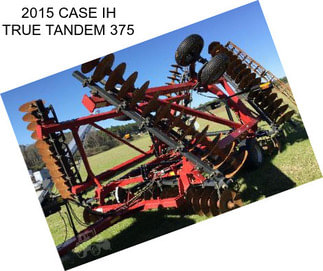 2015 CASE IH TRUE TANDEM 375