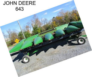 JOHN DEERE 643