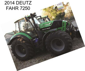 2014 DEUTZ FAHR 7250