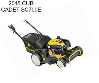 2018 CUB CADET SC700E