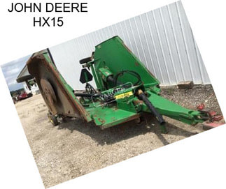 JOHN DEERE HX15