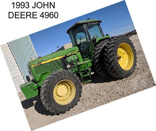 1993 JOHN DEERE 4960