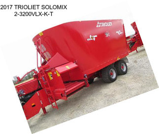 2017 TRIOLIET SOLOMIX 2-3200VLX-K-T