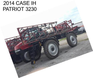 2014 CASE IH PATRIOT 3230