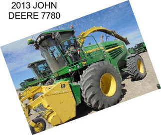 2013 JOHN DEERE 7780