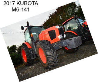 2017 KUBOTA M6-141