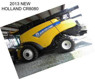 2013 NEW HOLLAND CR8080