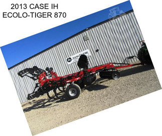 2013 CASE IH ECOLO-TIGER 870