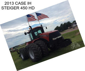 2013 CASE IH STEIGER 450 HD