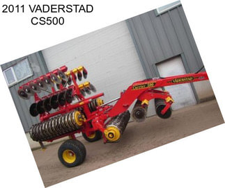 2011 VADERSTAD CS500