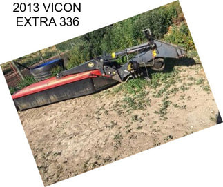 2013 VICON EXTRA 336