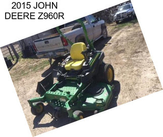 2015 JOHN DEERE Z960R