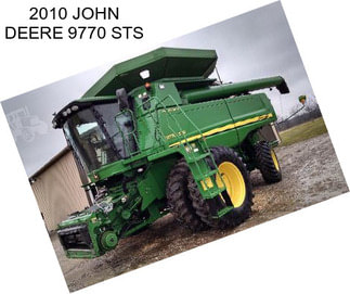 2010 JOHN DEERE 9770 STS