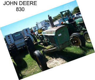 JOHN DEERE 830