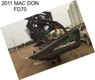 2011 MAC DON FD70